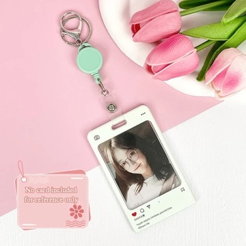 Etui na karty akrylowe koreański etui na karty Kpop Idol okno dialogowe