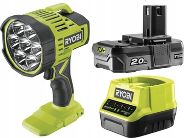 LAMPA LED LATARKA SZPERACZ 3000 Lm RYOBI RLS18 2Ah