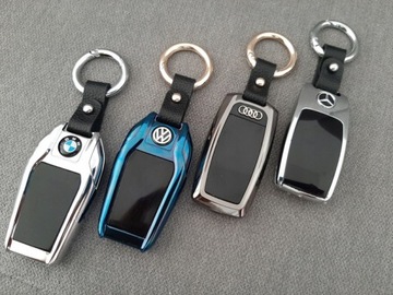 Элегантный брелок BMW - светодиодная зажигалка с ЖК-дисплеем