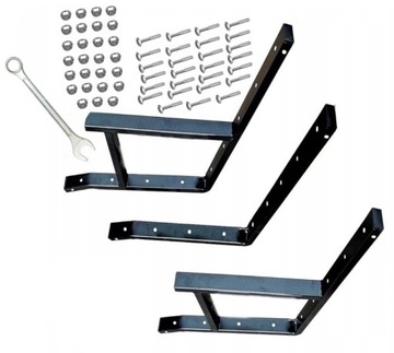 НОЖКИ БОКОВЫЕ САДОВЫЕ КАЧЕЛИ СТАЛЬНЫЕ СКАМЬКИ ВИНТЫ PL КЛЮЧ 13 ММ