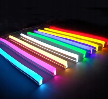 НАБОР NEON LED FLEX RGB 5M + БЛОК ПИТАНИЯ + ПУЛЬТ ДИСТАНЦИОННОГО УПРАВЛЕНИЯ
