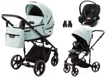 WÓZEK ADAMEX ZICO NEW CYBEX ATON S2 3w1 kol. 27