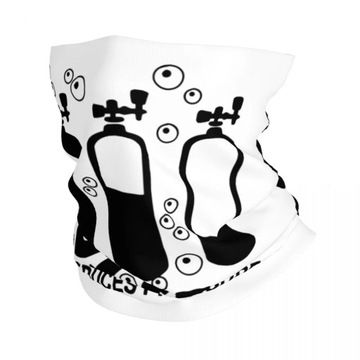 Scuba Diving Bandana Neck Cover Printed Dive Diver Sea Snorkeling Sports