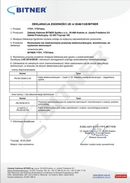 Кабель домофонной сигнализации с начала года 8х0,5 - 100м