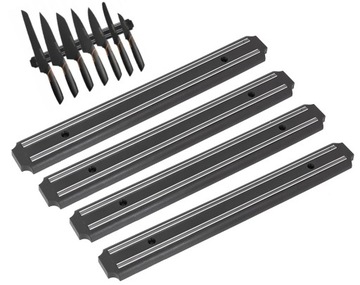 4 x магнитная полоска для ножей, магнитный держатель ножа