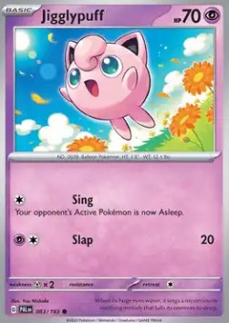 Karta Pokemon Jigglypuff (PAL 083) 83/193