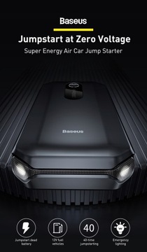 Автомобильный аккумулятор Baseus Jump Starter Power Bank 20000 мАч