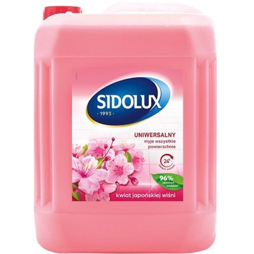 SIDOLUX płyn do mycia Kwiat japońskiej wiśni, 5l