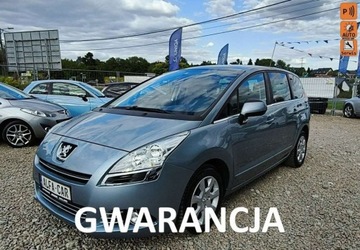 Peugeot 5008 I Minivan 1.6 VTi 120KM 2010 Peugeot 5008 Peugeot 5008 1.6 Benzyna 120KM