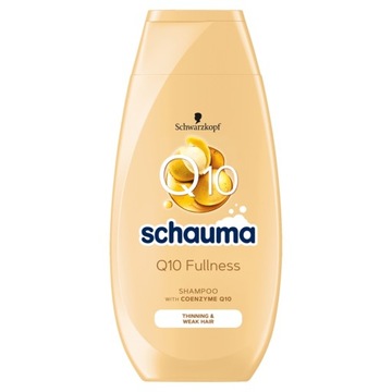 Schauma Q10 szampon włosy cienkie osłabione 250ml