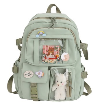 Plecak Kawaii Aesthetic Women School Bag for Teen