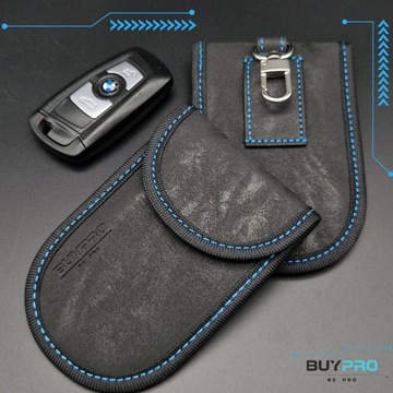 2x ETUI na Klucze Keyless Ochrona Blokada RFID Skóra