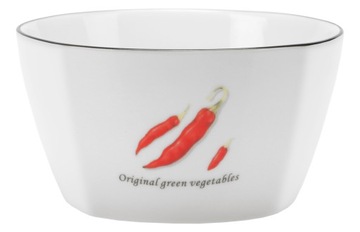MISECZKA TOSKANIA 350ML Z PORCELANY PAPRYKA
