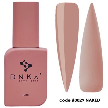 DNKa Cover Base 12 ml, 0029 NAKED CIEMNY BEŻ