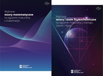 Tablice Matematyczne CKE 2023 A4 + Tablice Fizykochemiczne CKE 2023 A4