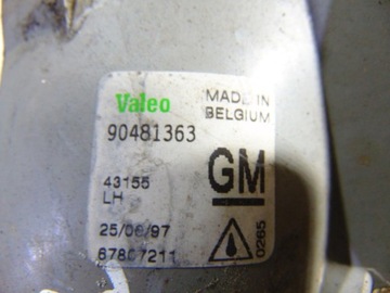 HALOGEN LEVÝ OPEL TIGRA A 90481363