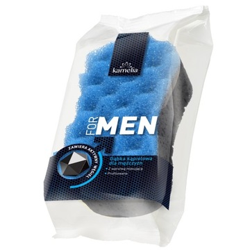 ГУБКА ДЛЯ МУЖЧИН С УГОЛЬНЫМ МАССАЖЕМ