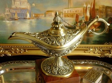 ЛАМПА АЛЛАДИНА БЕЗ ДЖИНА :) ПОДАРОК ​​ДЕДУ, БАБУШКА ВЫГЛЯДИТ КРАСИВО