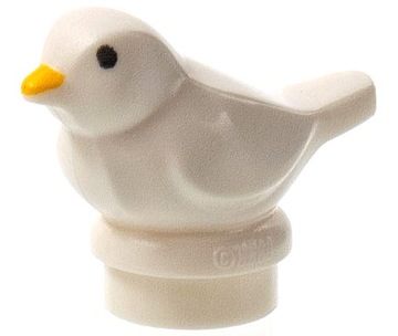 LEGO ptak ptaszek biały 41835pb01 zwierzęta NOWY