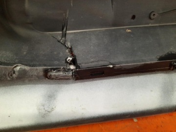 MERCEDES ACTROS MP4 11- ГЛУХАЯ РЕШЕТКА ПЕРЕДНЕГО БАМПЕРА A9608856301