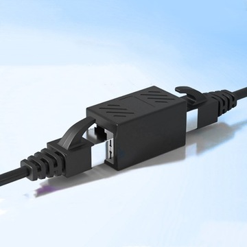 ZŁĄCZKA PRZEDŁUŻKA SIECIOWA ŁĄCZNIK 2x RJ45 LAN