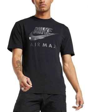 Koszulka Nike Czarna Męska Sportowa T-Shirt r. S