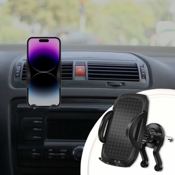 АВТОМОБИЛЬНЫЙ ДЕРЖАТЕЛЬ ТЕЛЕФОНА ДЛЯ АВТОМОБИЛЬНОЙ РЕШЕТКИ AIR AIR, ПРОЧНЫЙ