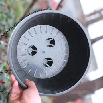 DONICZKA WISZĄCA NA KWIATY KWIETNIK ELEGANCKA NA BALKON TARAS Z HACZYKIEM