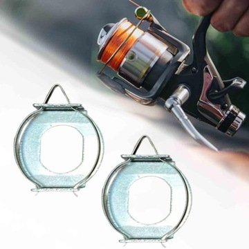 2x аксессуары для сиденья с рыболовной катушкой и пружиной из нержавеющей стали своими руками