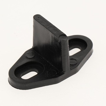 Прорезная направляющая для амбарных ворот черная