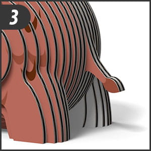 MAMUT PUZZLE Пространственная 3D головоломка Eugy Eko