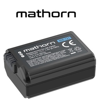 Аккумулятор Mathorn для Sony NP-FW50 1100 мАч USB-C