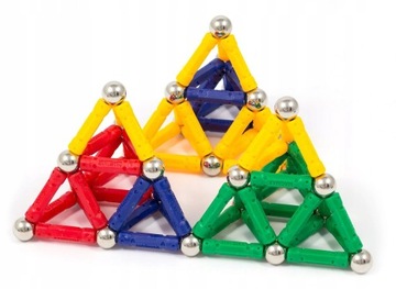 МАГНИТНЫЕ КОНСТРУКЦИОННЫЕ БЛОКИ ЗАМОК 53 ЭЛЕМЕНТА