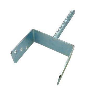 PODSTAWA SŁUPA STAŁA WSPORNIK 140 gruba blacha 4mm