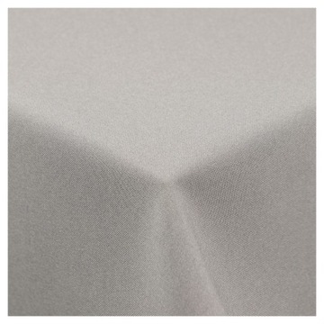 ЭЛЕГАНТНАЯ ГЛАДКАЯ КВАДРАТНАЯ СКАТЕРТЬ СЕРАЯ 100х100