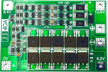 Балансировочный модуль BMS 3S 40А