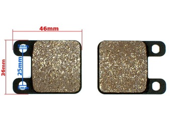 ТОРМОЗНЫЕ КОЛОДКИ КОМПЛЕКТ APRILIA BETA DERBI FM.