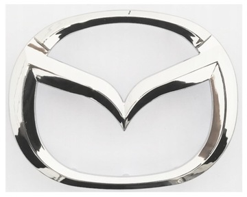 MAZDA emblemat znaczek logo nowy chrom 65x51