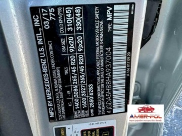 Mercedes GLE W166/C292 2017 Mercedes-Benz GLE 2017 MERCEDES-BENZ GLE 350 4MATIC 3.5 Benzyna 285KM, zdjęcie 9