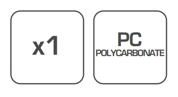 PADER защитная маска для лица из прозрачного поликарбоната