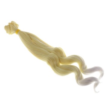 Куклы BJD DIY Парик из волос Прямые волосы Кукольный парик Золотой