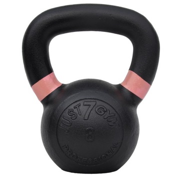 KETTLEBELL ŻELIWNY 8KG HANTLA ODWAŻNIK KETTLE J7G