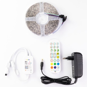Цветная светодиодная лента RGB 10 м + приложение Wi-Fi для дистанционного управления