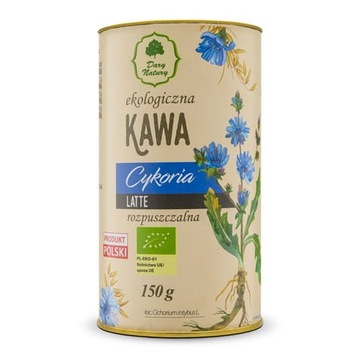 Ekologiczna kawa Cykoria Latte rozpuszczalna 150g