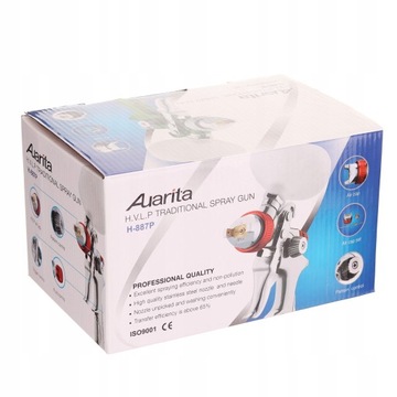 Краскораспылитель AUARITA HVLP 1,4 2,0 ​​2,5 887P