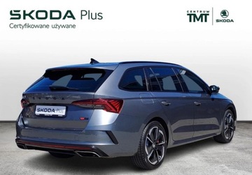 Skoda Octavia IV RS Kombi 2.0 TSI 245KM 2022 Skoda Octavia RS 240KM SELECTION DSG HAK Salon PL 1 wlasciciel ASO VAT23, zdjęcie 5
