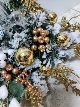 Зимний венок, рождественская домашняя композиция