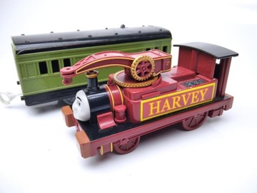 Harvey i Wagonik Lokomotywa Tomek Trackmaster