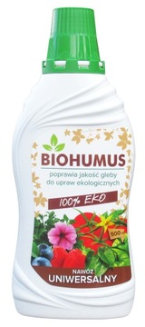NAWÓZ BIOHUMUS 0,5L UNIWERSALNY AGRECOL