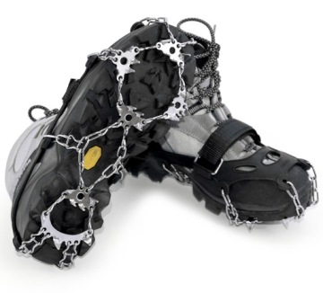 КОШКИ ДЛЯ ОБУВИ, ЦЕПИ, ПРОТИВОСКОЛЬЗЯЩИЕ ШПИЛЬКИ, размер М